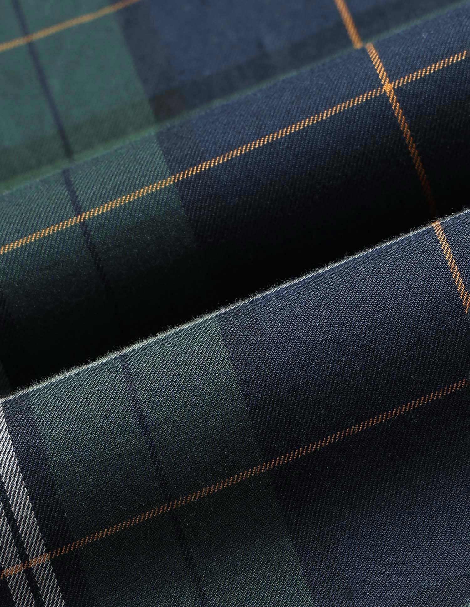 Plaid Checked Varsity Theatre Shirt Green - U.S. POLO ASSN. | Large