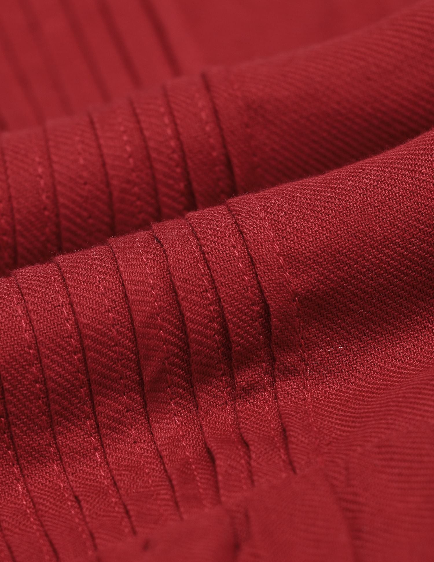 Front Pleat Ruffle Neck Top Rust - U.S. POLO ASSN. | Large