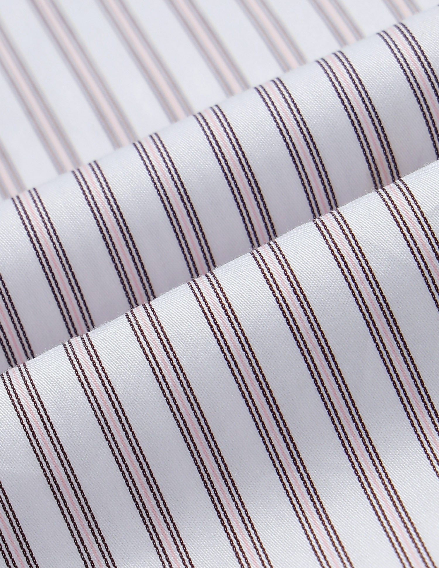 Vertical Striped Satin Shirt Maroon - U.S. Polo Assn. India | Large