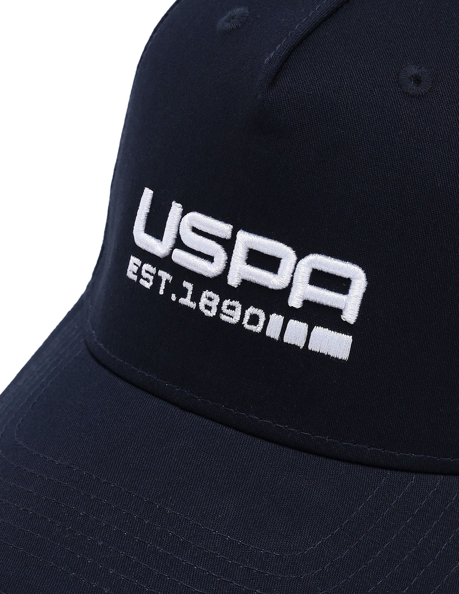 Brand Embroidered Twill Cap Dark Navy - U.S. Polo Assn. India | Large