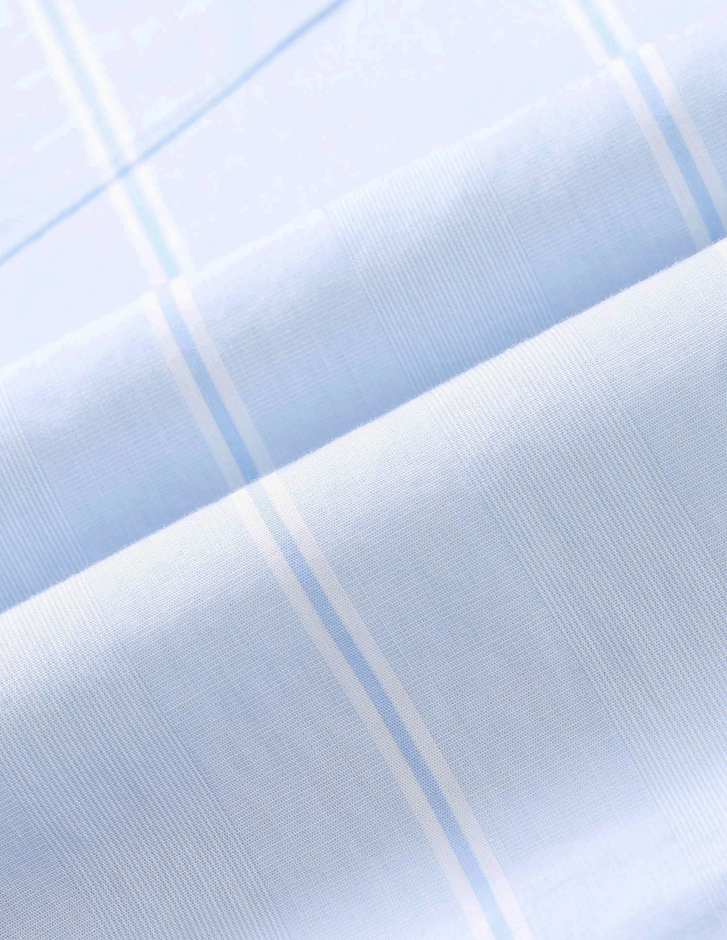 Vertical Striped Tailored Fit Shirt Light Blue - U.S. POLO ASSN. | Large