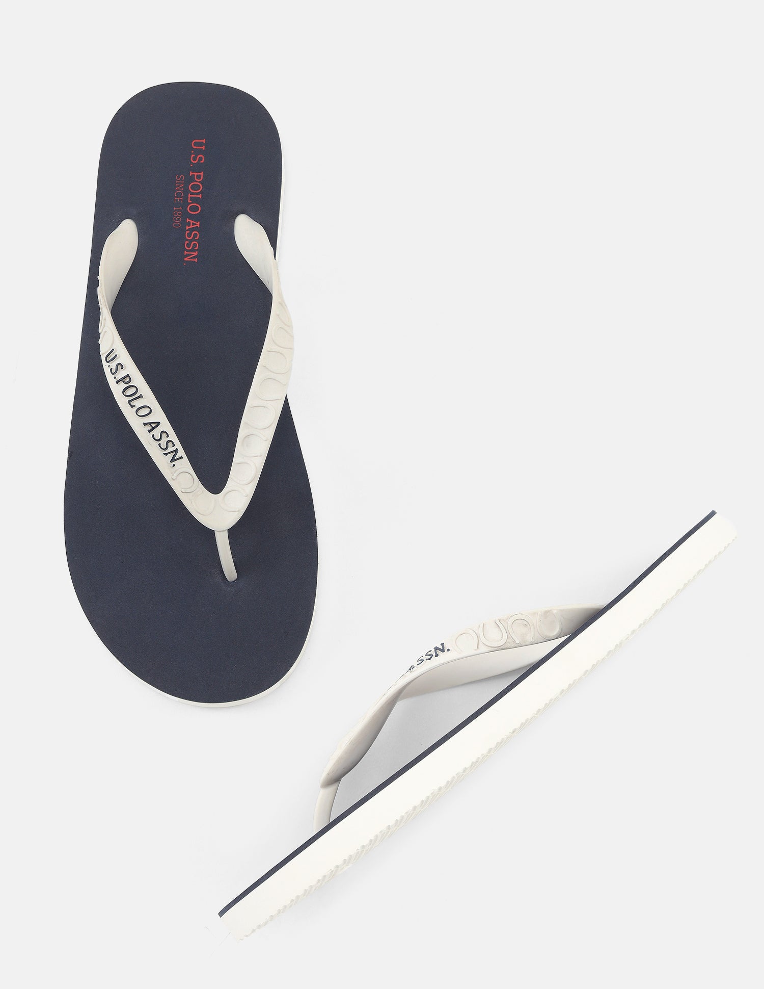 Murphy Flip Flops Navy - U.S. Polo Assn. India | Large