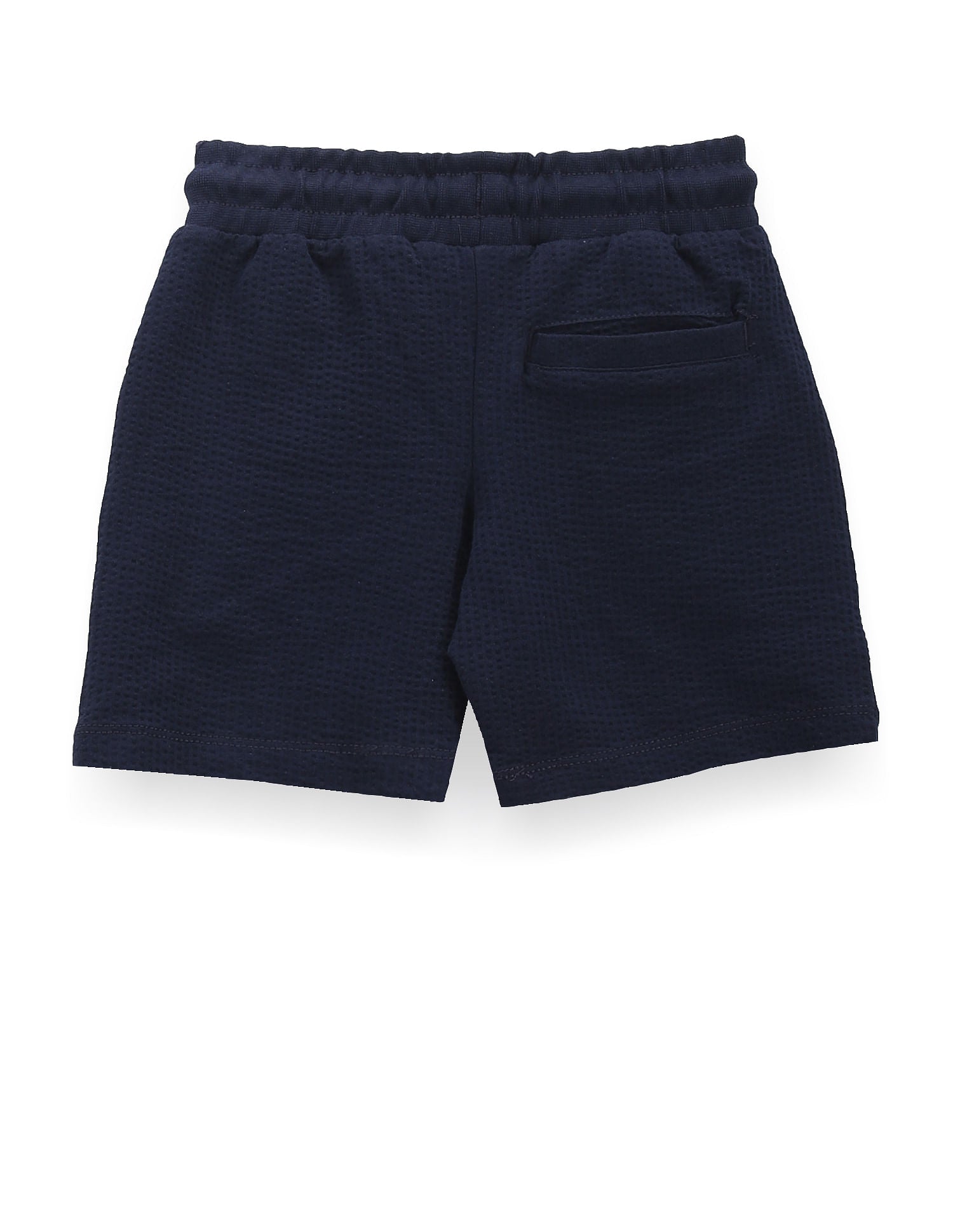 Boys Textured Knit Shorts Navy - U.S. POLO ASSN. | Large