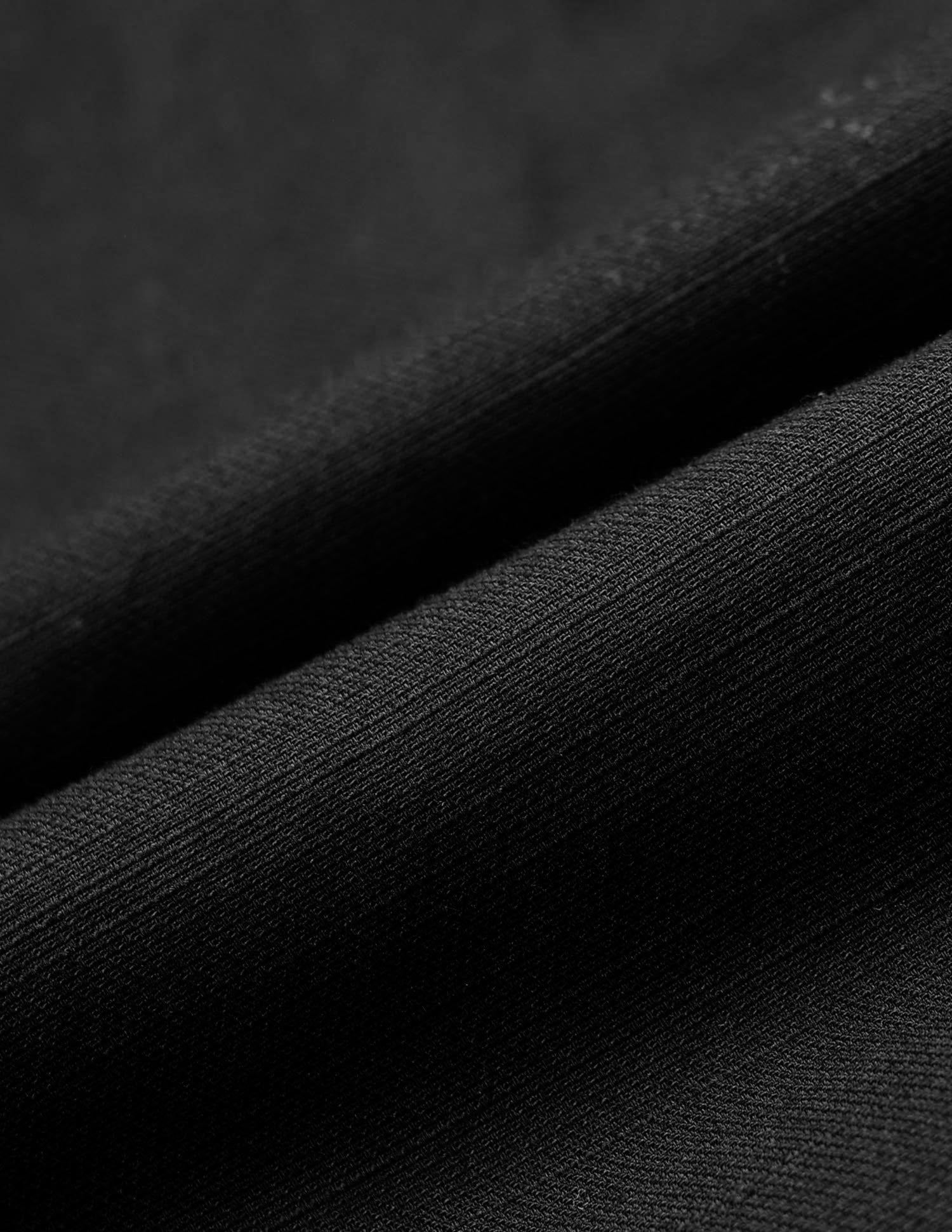 Pure Cotton Regular Fit Dobby Shirt Black - U.S. Polo Assn. India | Large