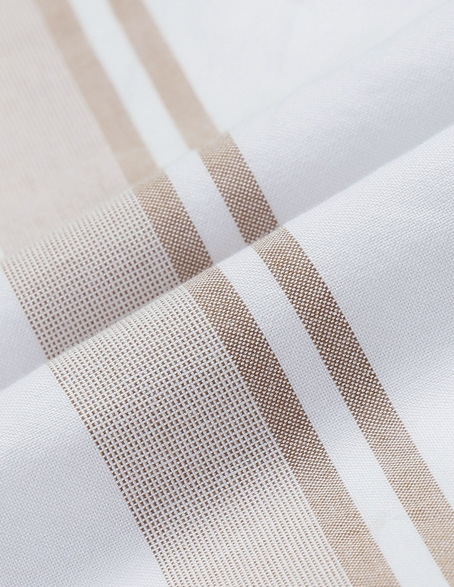 Vertical Striped New Port Marina Shirt Khaki - U.S. Polo Assn. India | Large