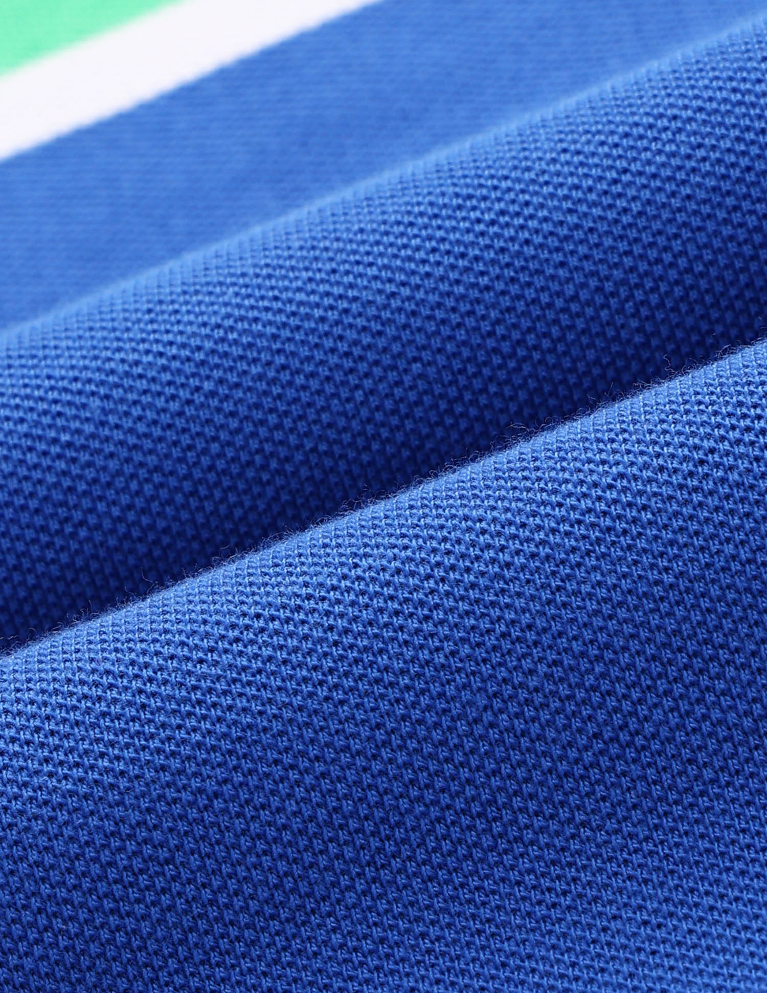 Horizontal Striped Slim Fit Polo Shirt Blue - U.S. Polo Assn. India | Large