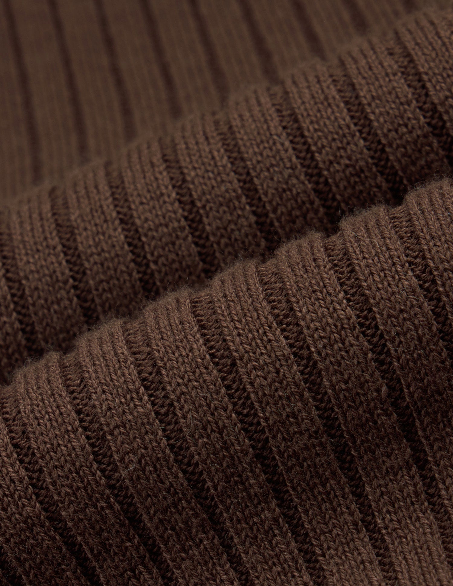 Vertical Striped Patterned Knit Fitted Sweater Dark Brown - U.S. Polo Assn. India | Large