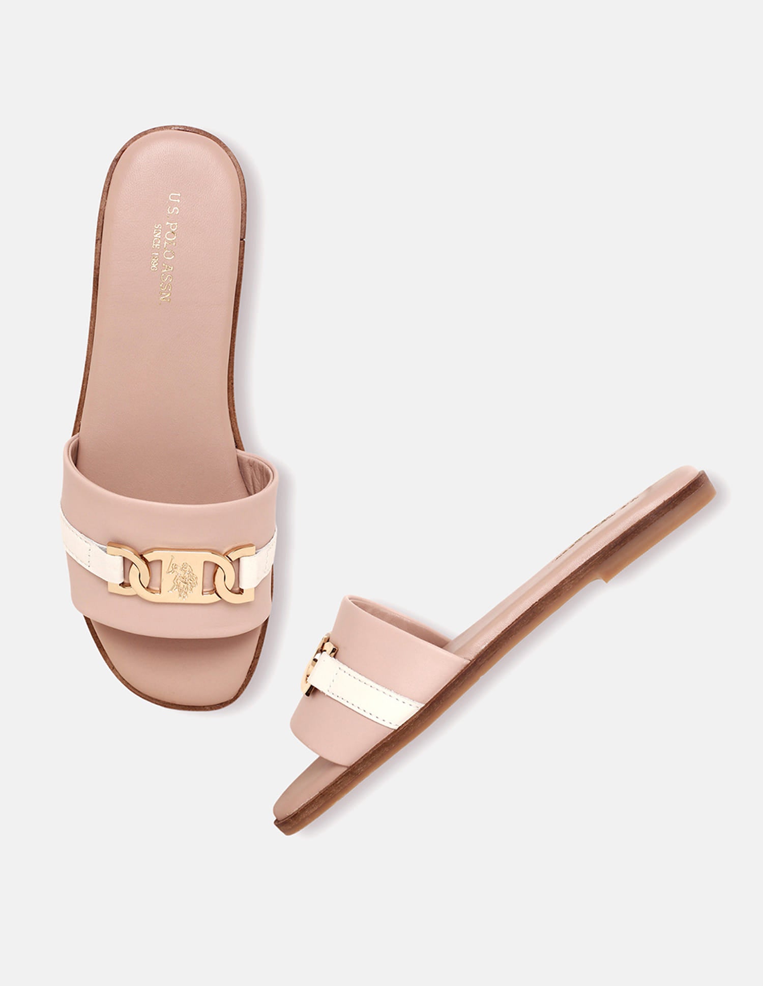 Alari Slip-on Flats Light Pink - U.S. Polo Assn. India | Large