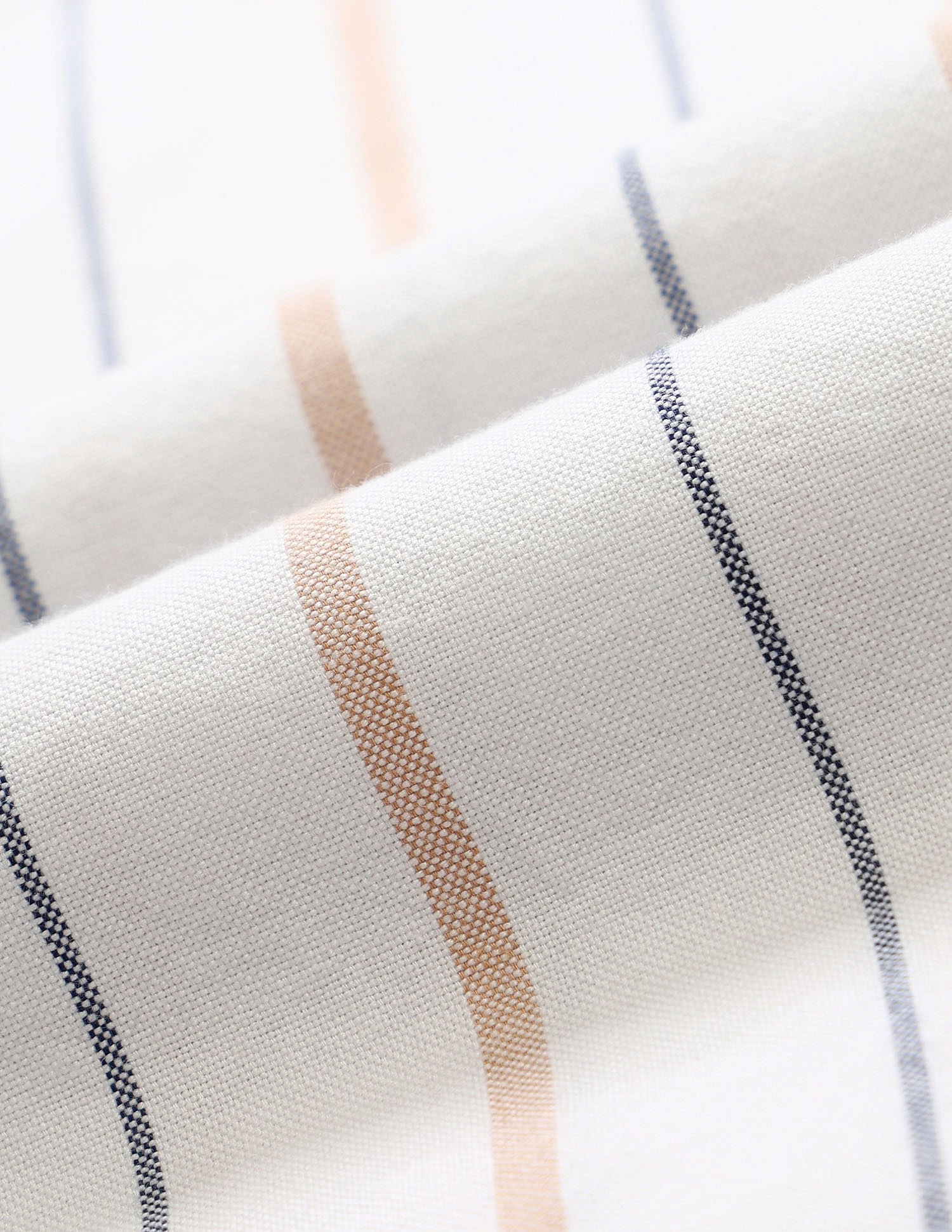 Tailored Fit Oxford Striped Shirt White - U.S. POLO ASSN. | Large