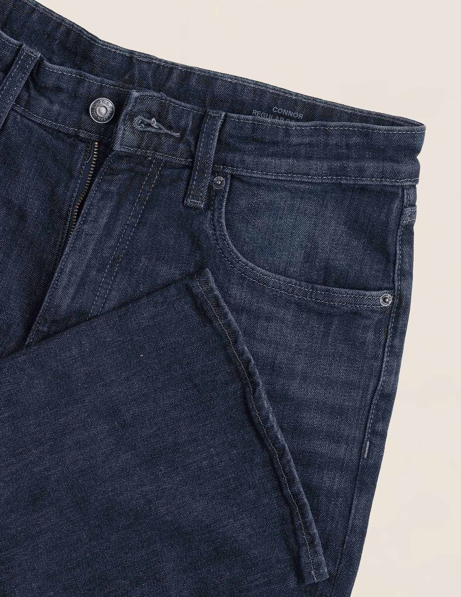 Connor Bootcut Fit Blue Jeans Dark Blue - U.S. Polo Assn. India | Large