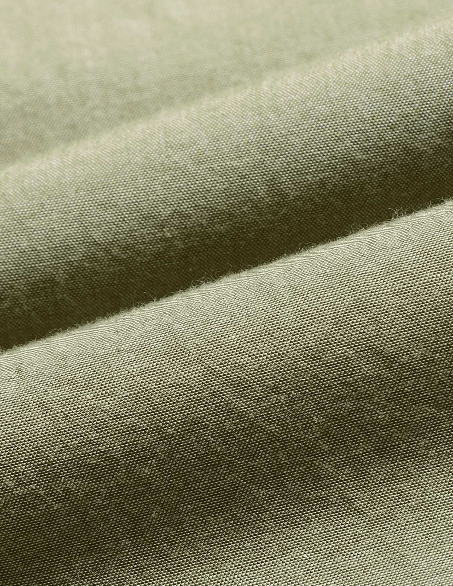 Heathered Pure Cotton I658 Lounge Pants - Pack Of 1 Green Chambray - U.S. Polo Assn. India | Large