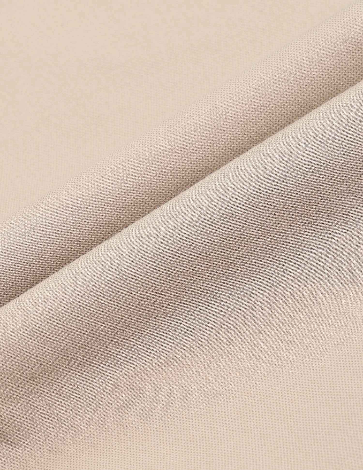 Denver Slim Fit Satin Print Trousers Beige - U.S. Polo Assn. India | Large