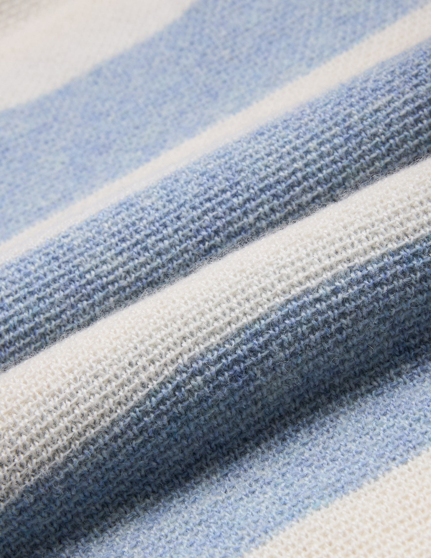 Horizontal Striped Regular Fit Sweater Light Blue - U.S. Polo Assn. India | Large