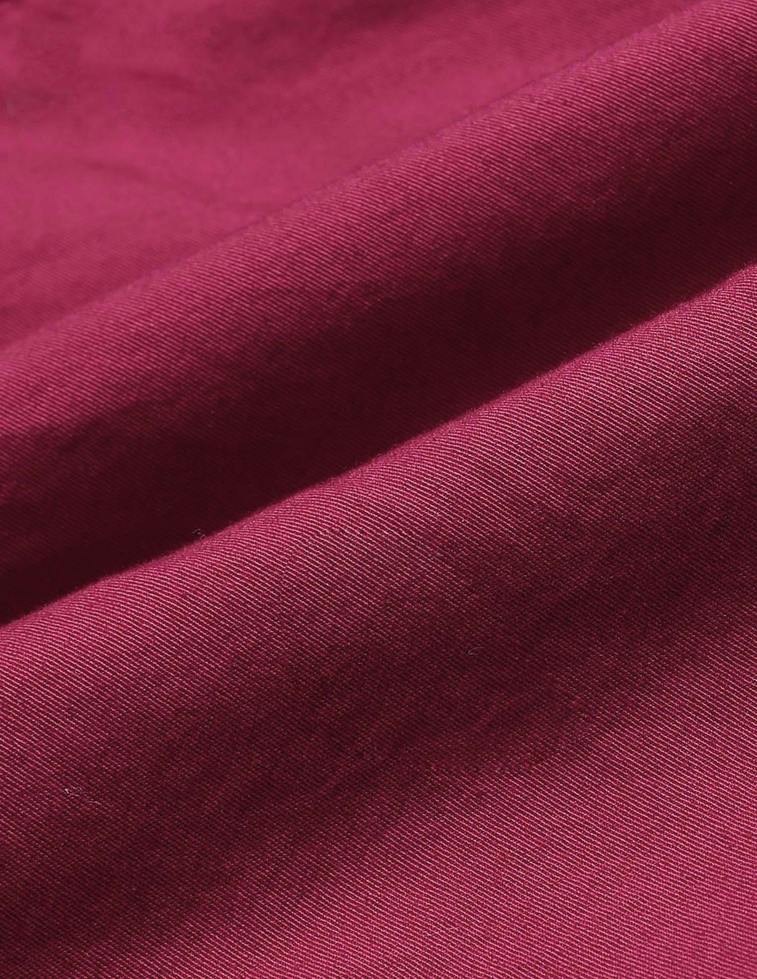 Boys Solid Regular Fit Shirt Red - U.S. POLO ASSN. | Large