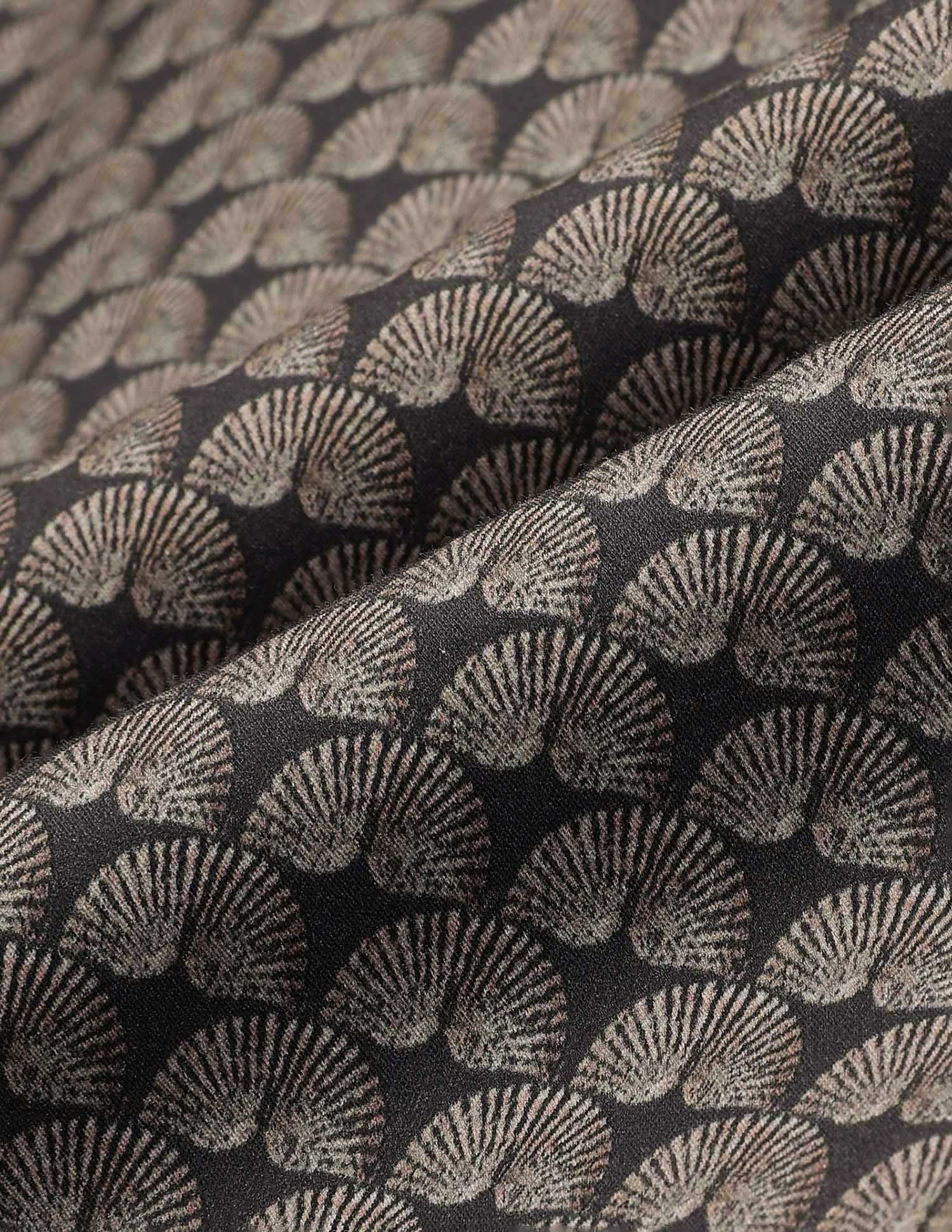 All Over Printed Pure Cotton Shirt Brown - U.S. POLO ASSN. | Large