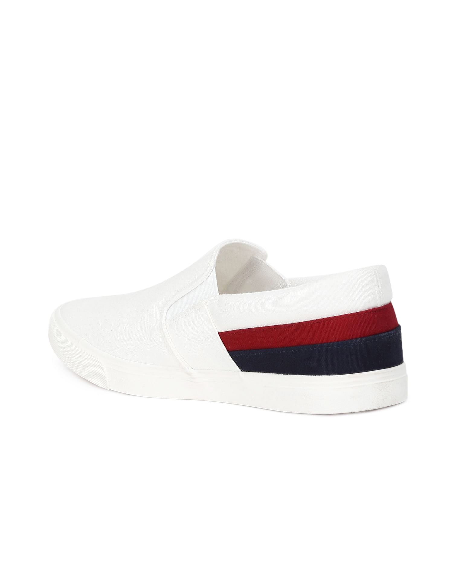 Men Carlin 5.0 Colourblocked Sneakers Off White - U.S. Polo Assn. India | Large