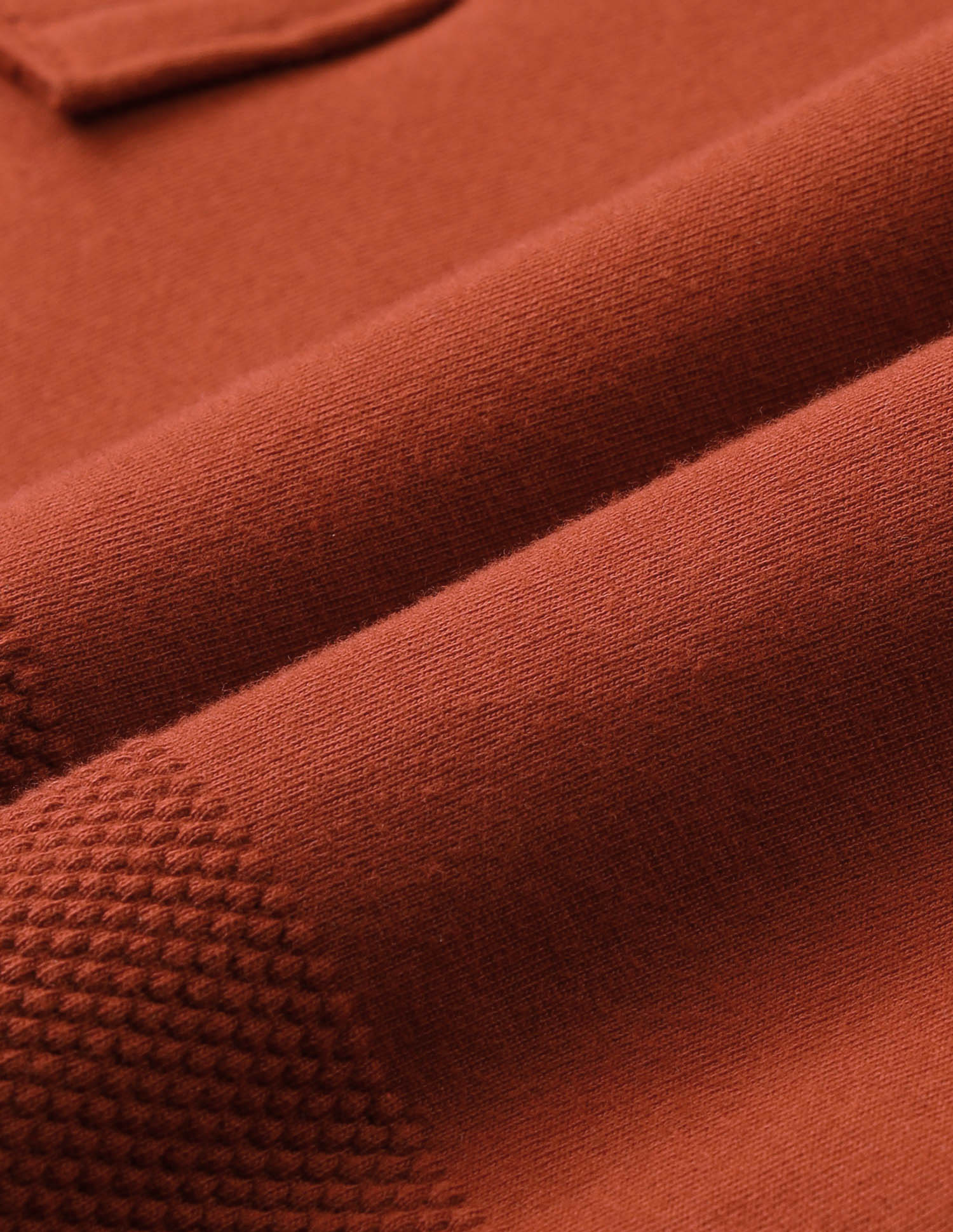 Textured Slim Fit Classic Polo Shirt Rust - U.S. Polo Assn. India | Large