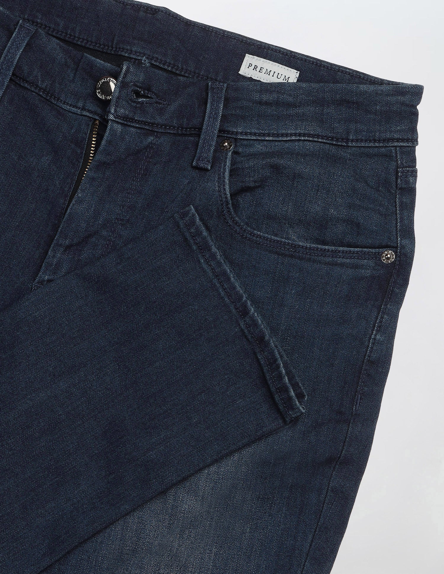 Brandon Slim Tapered Fit Blue Jeans Blue - U.S. Polo Assn. India | Large