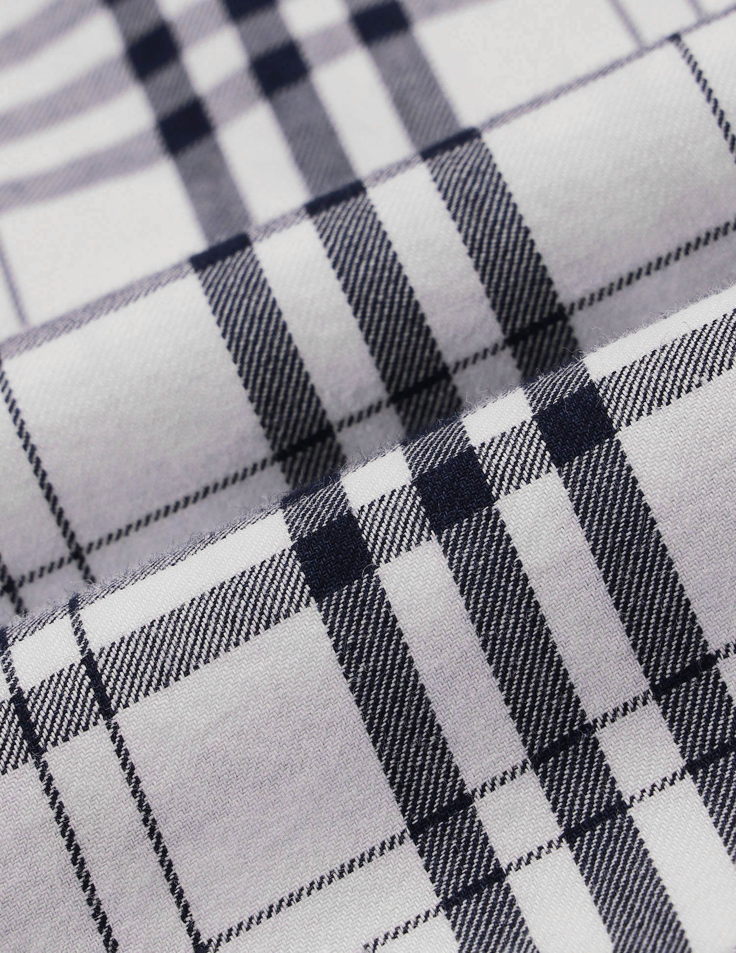 Tartan Checked Twill Shirt White - U.S. Polo Assn. India | Large