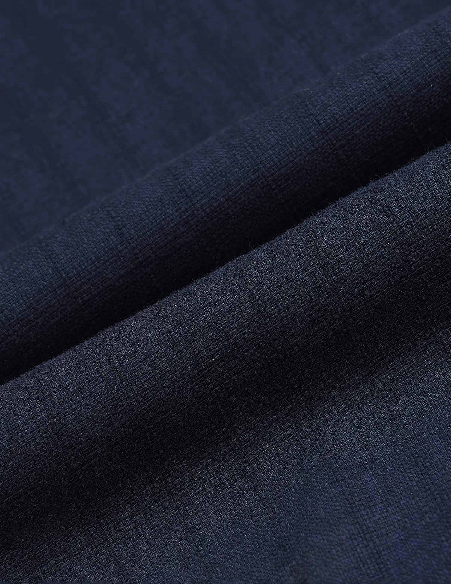 Pure Cotton Textured Shirt Navy - U.S. Polo Assn. India | Large