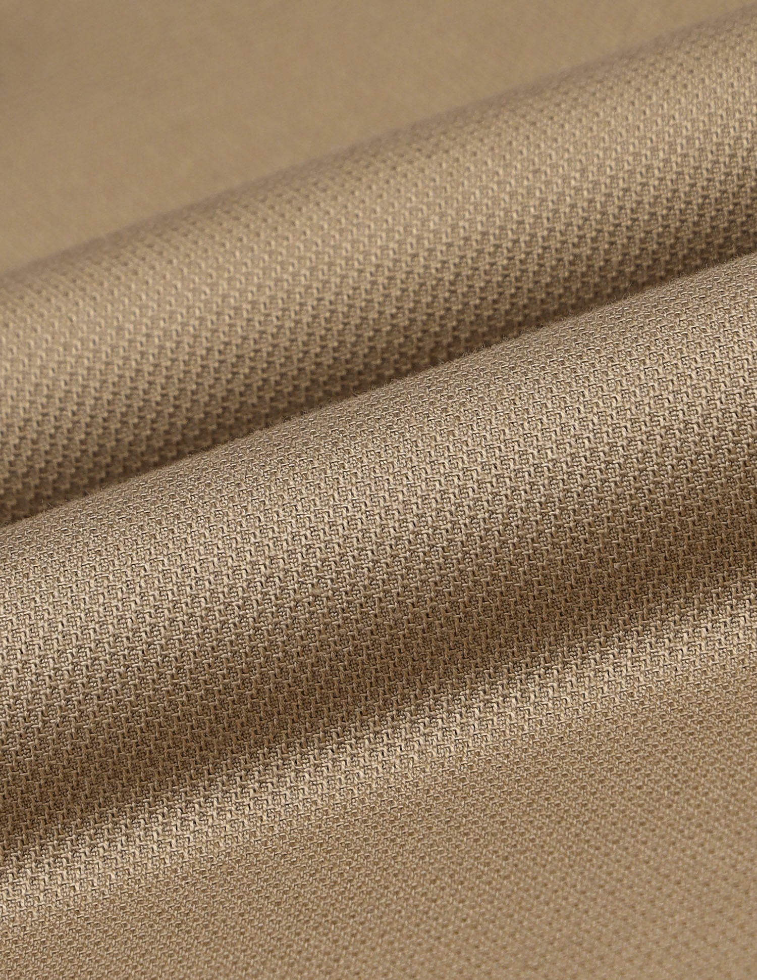 Riley Straight Fit Solid Trousers Khaki - U.S. POLO ASSN. | Large