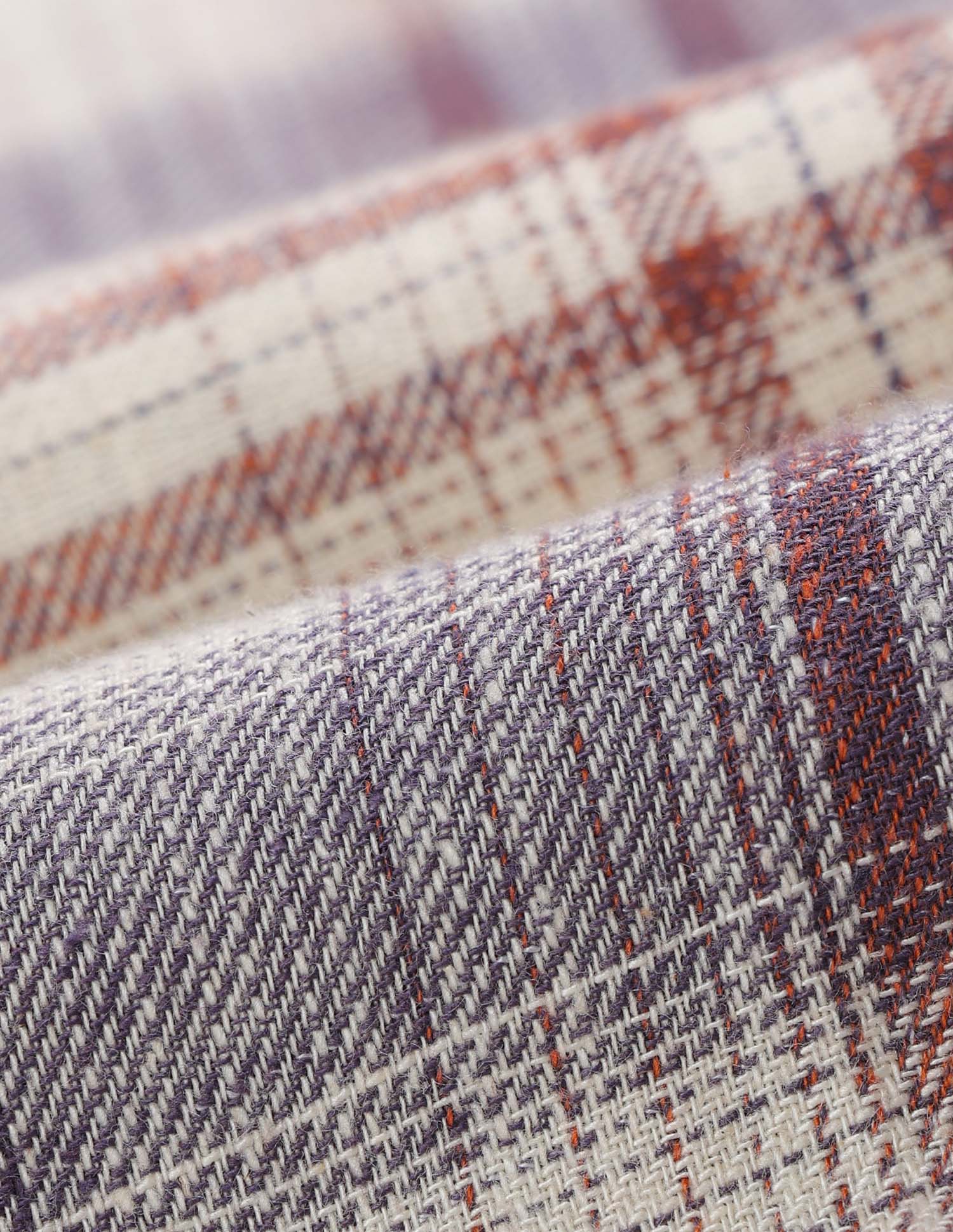 Twill Tartan Checked Shirt Ivory - U.S. POLO ASSN. | Large