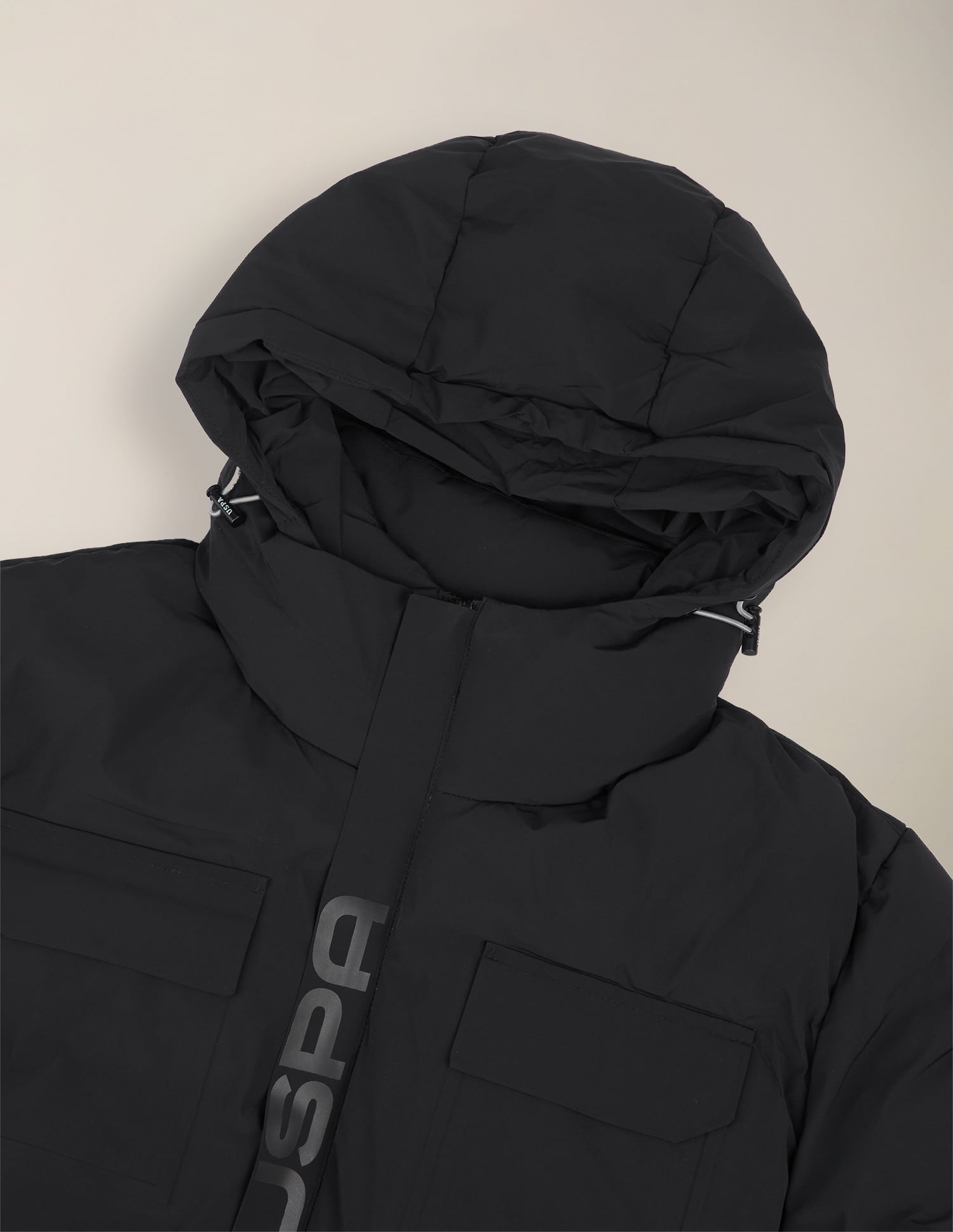 Legend Of Horseshoe Puffer Jacket Black - U.S. Polo Assn. India | Large