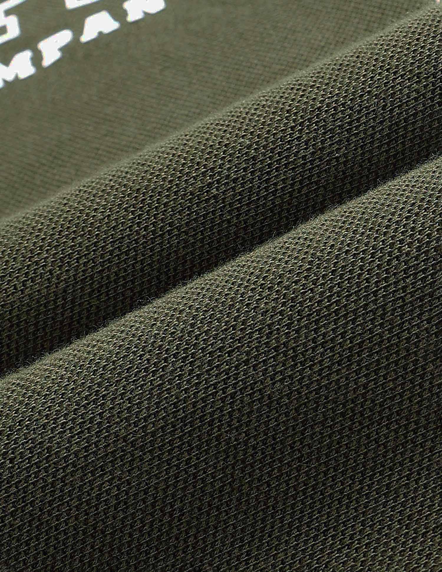 Colourblocked Pure Cotton Polo Shirt Olive - U.S. Polo Assn. India | Large