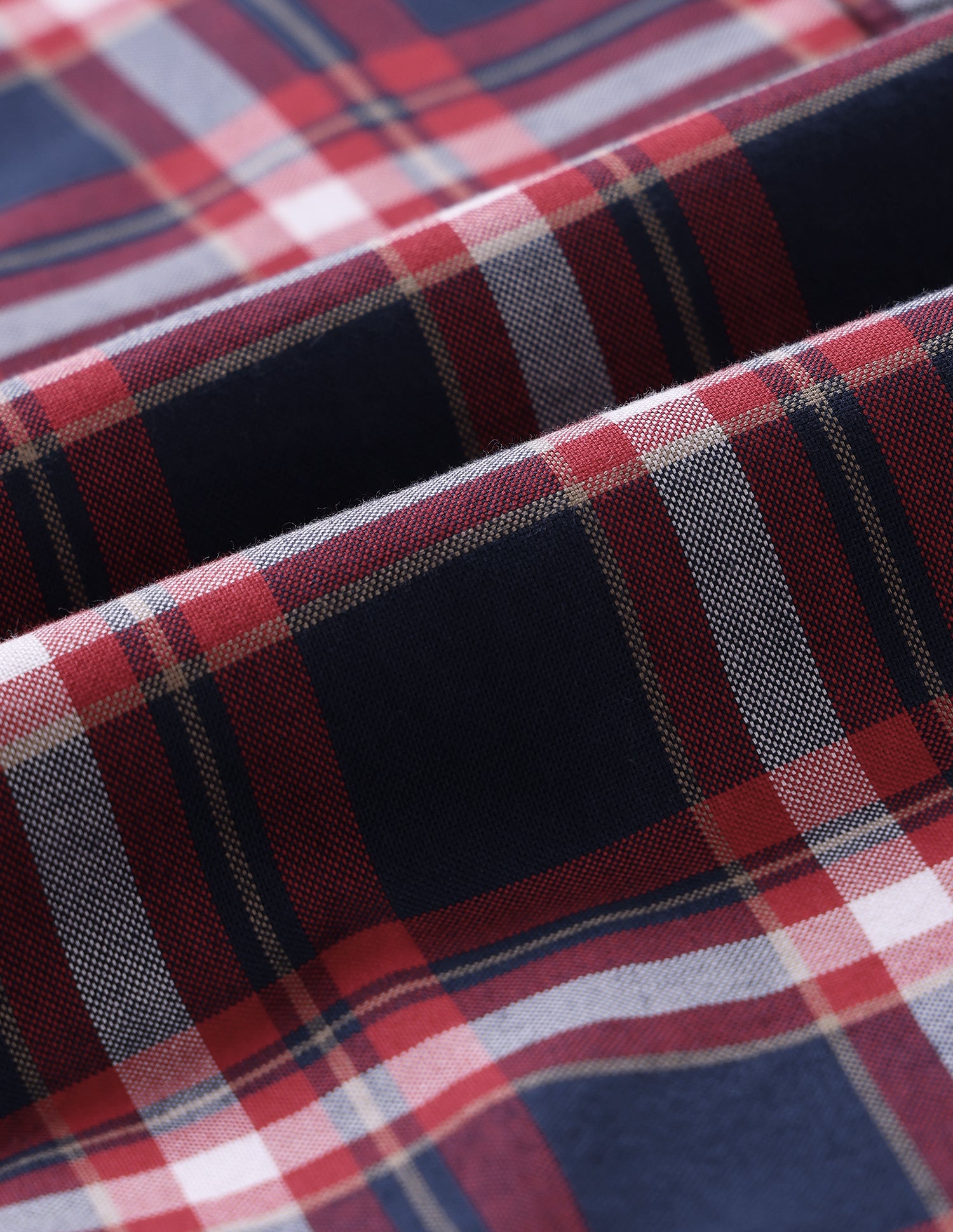 Spread Collar Check Shirt Red - U.S. Polo Assn. India | Large