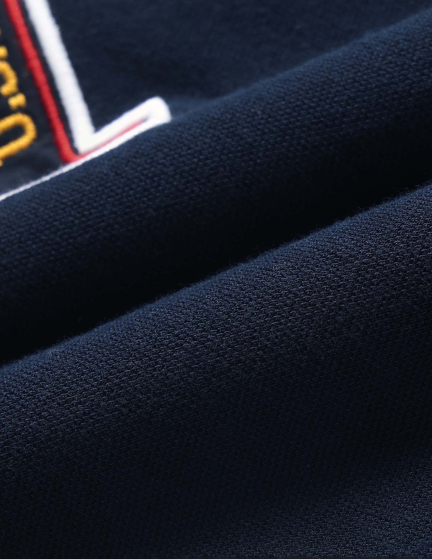 Numeric Embroidered Regular Fit Polo Shirt Navy - U.S. Polo Assn. India | Large
