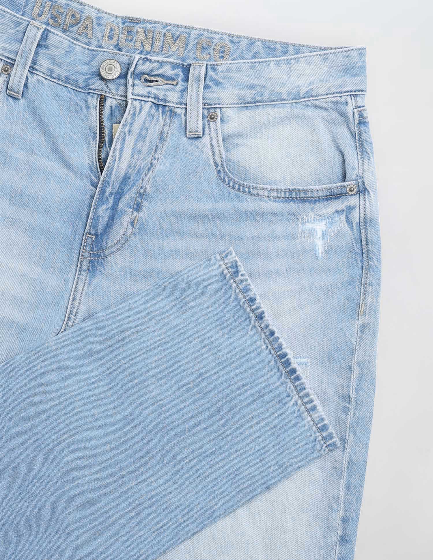 Shawn Relaxed Fit Blue Jeans Blue - U.S. POLO ASSN. | Large