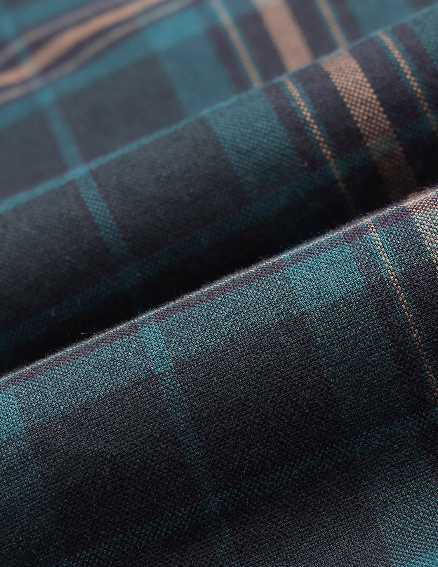 Plaid Checked Tailored Fit Shirt Teal - U.S. Polo Assn. India | Large