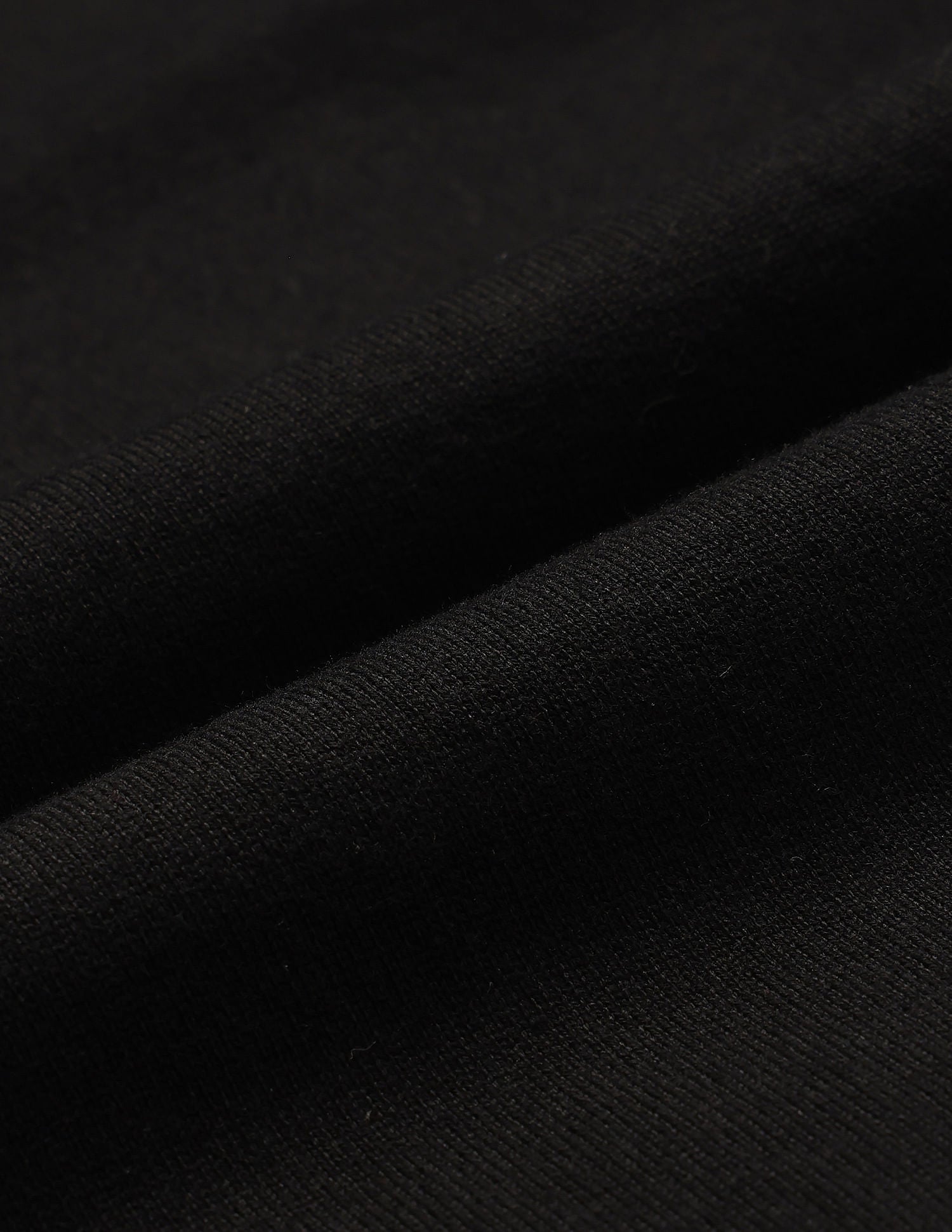 Half Zipper Solid Sweater Black - U.S. Polo Assn. India | Large