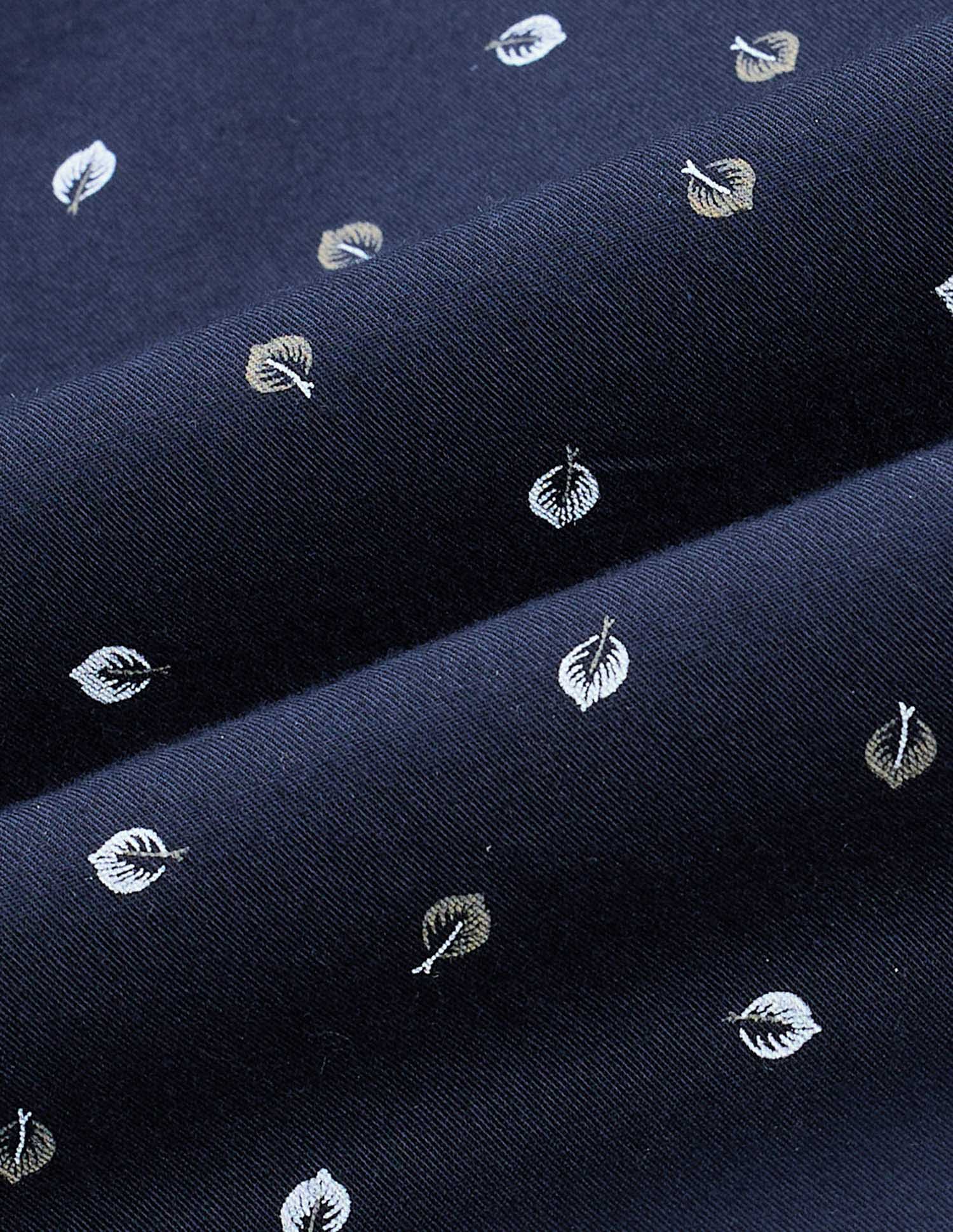 All-Over Printed Tailored Fit Shirt Navy - U.S. Polo Assn. India | Large