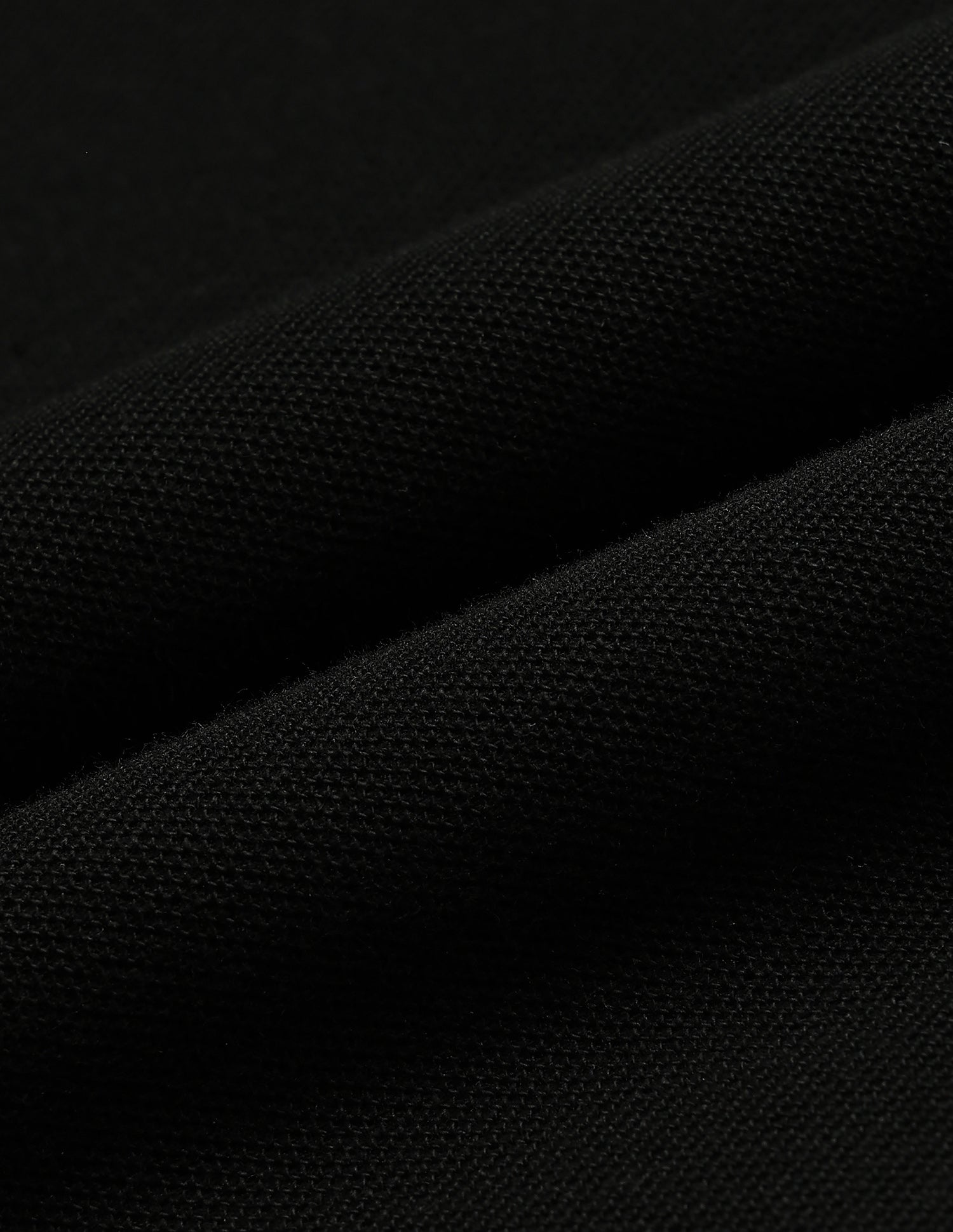 Solid Motel On The Coast Slim Fit Polo Shirt Black - U.S. Polo Assn. India | Large