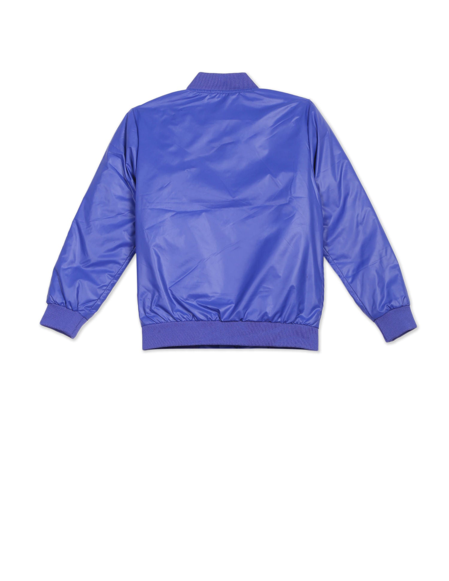 Solid Bomber Jacket Blue - U.S. Polo Assn. India | Large