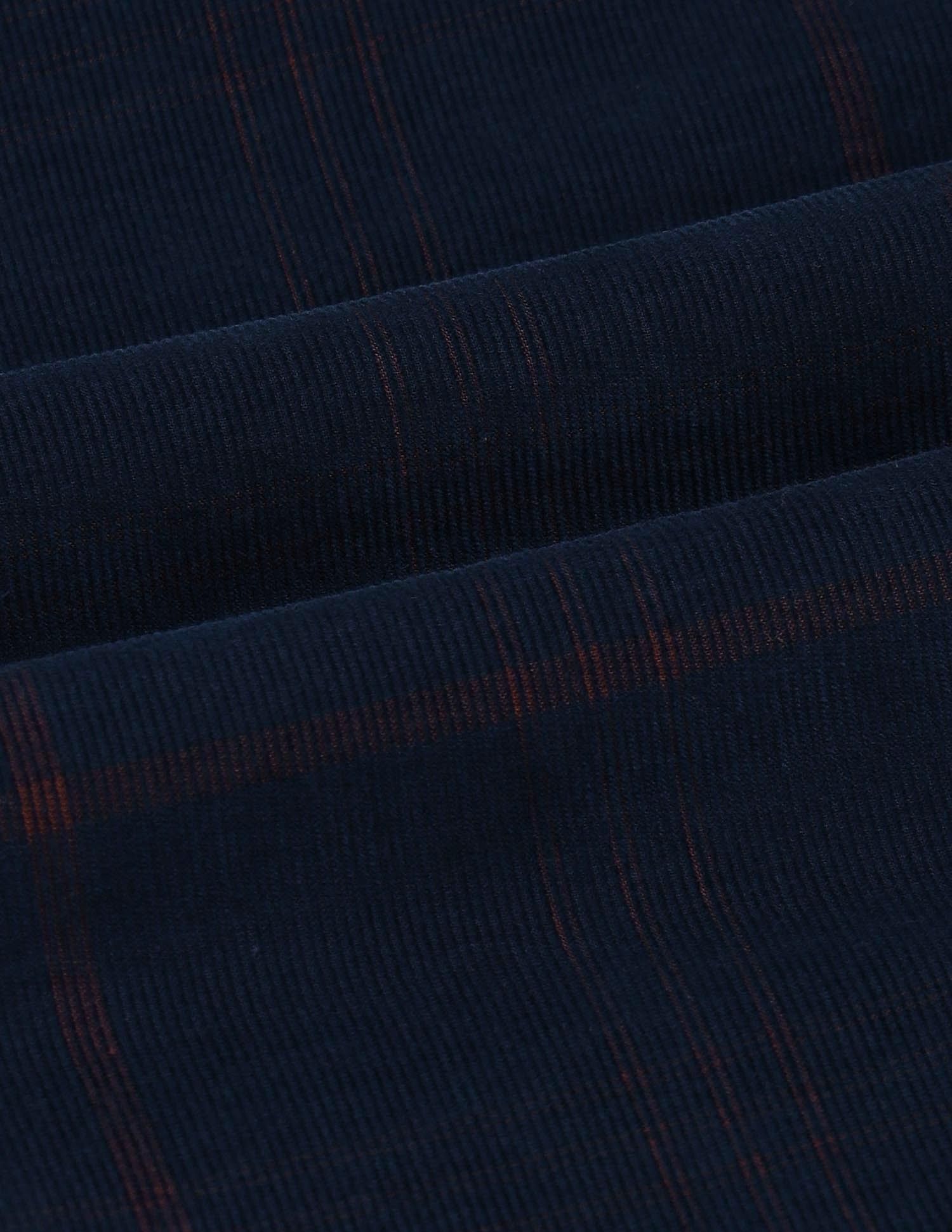 Slim Fit Corduroy Shirt Navy - U.S. Polo Assn. India | Large