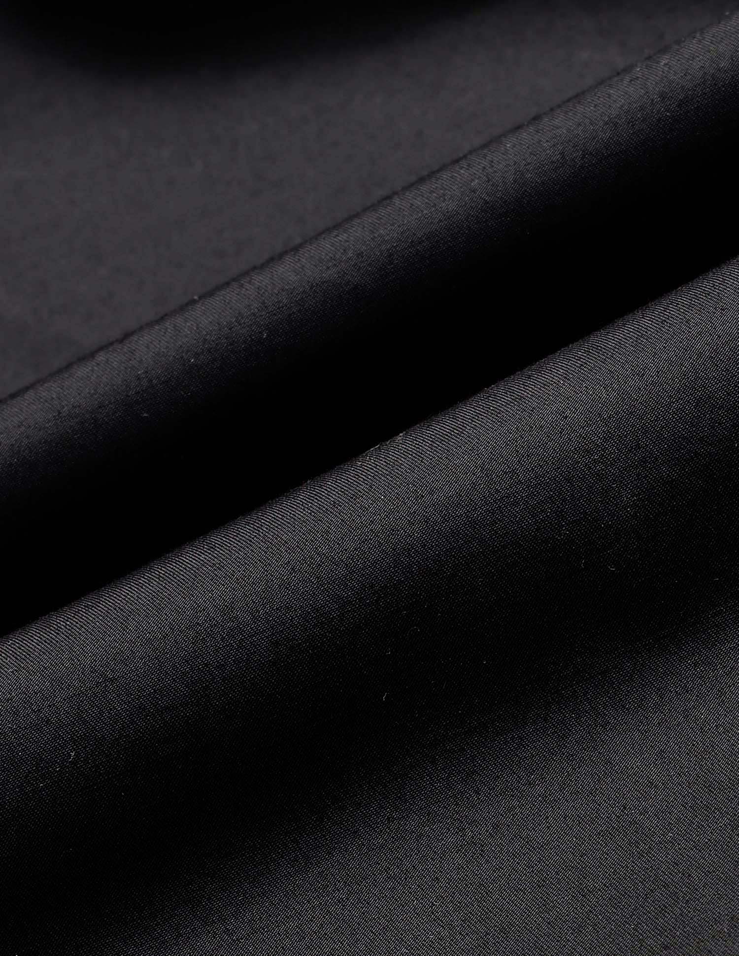 Mid Rise Solid Straight Fit Cargos Black - U.S. POLO ASSN. | Large