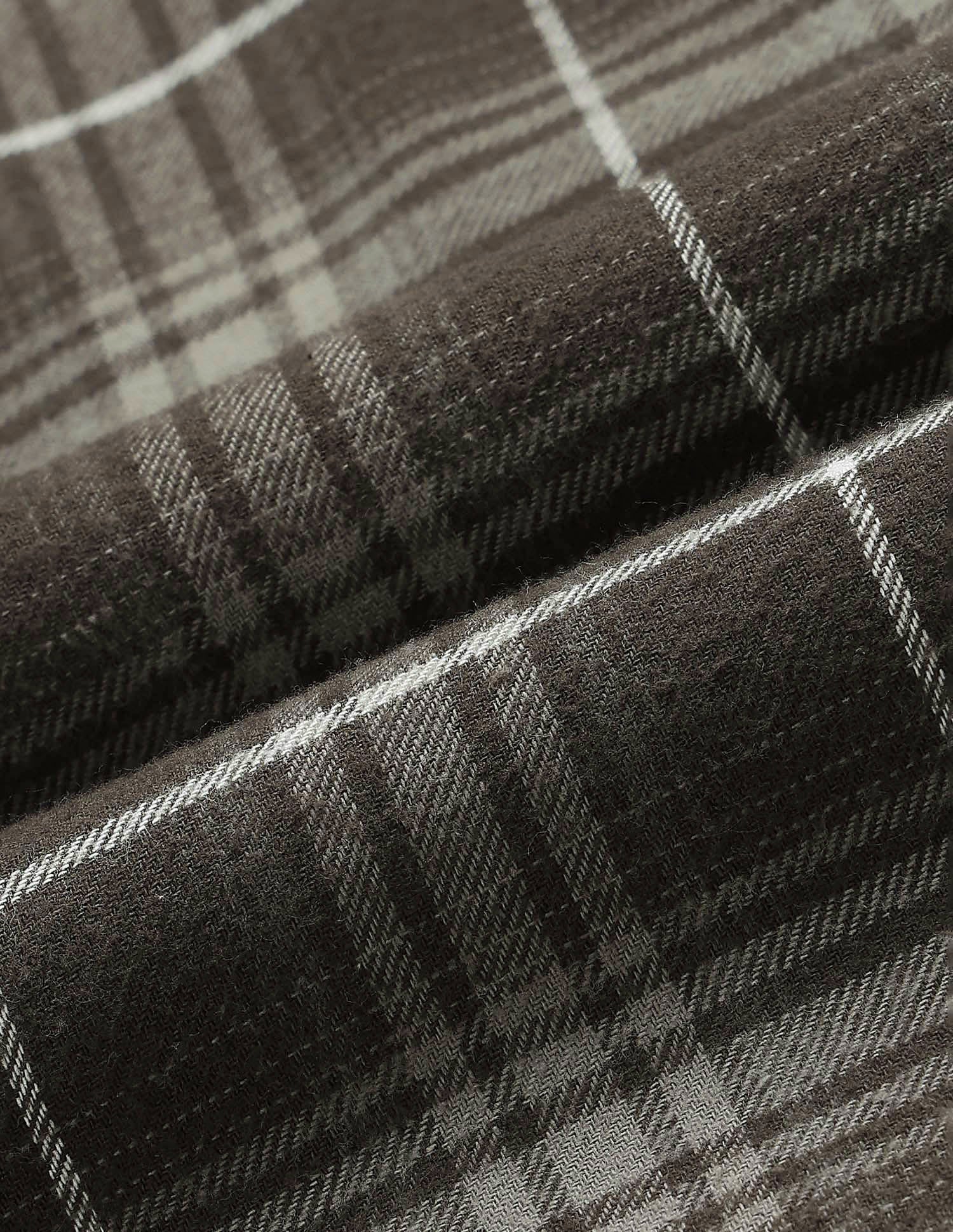 Twill Tartan Checked Shirt Olive - U.S. POLO ASSN. | Large