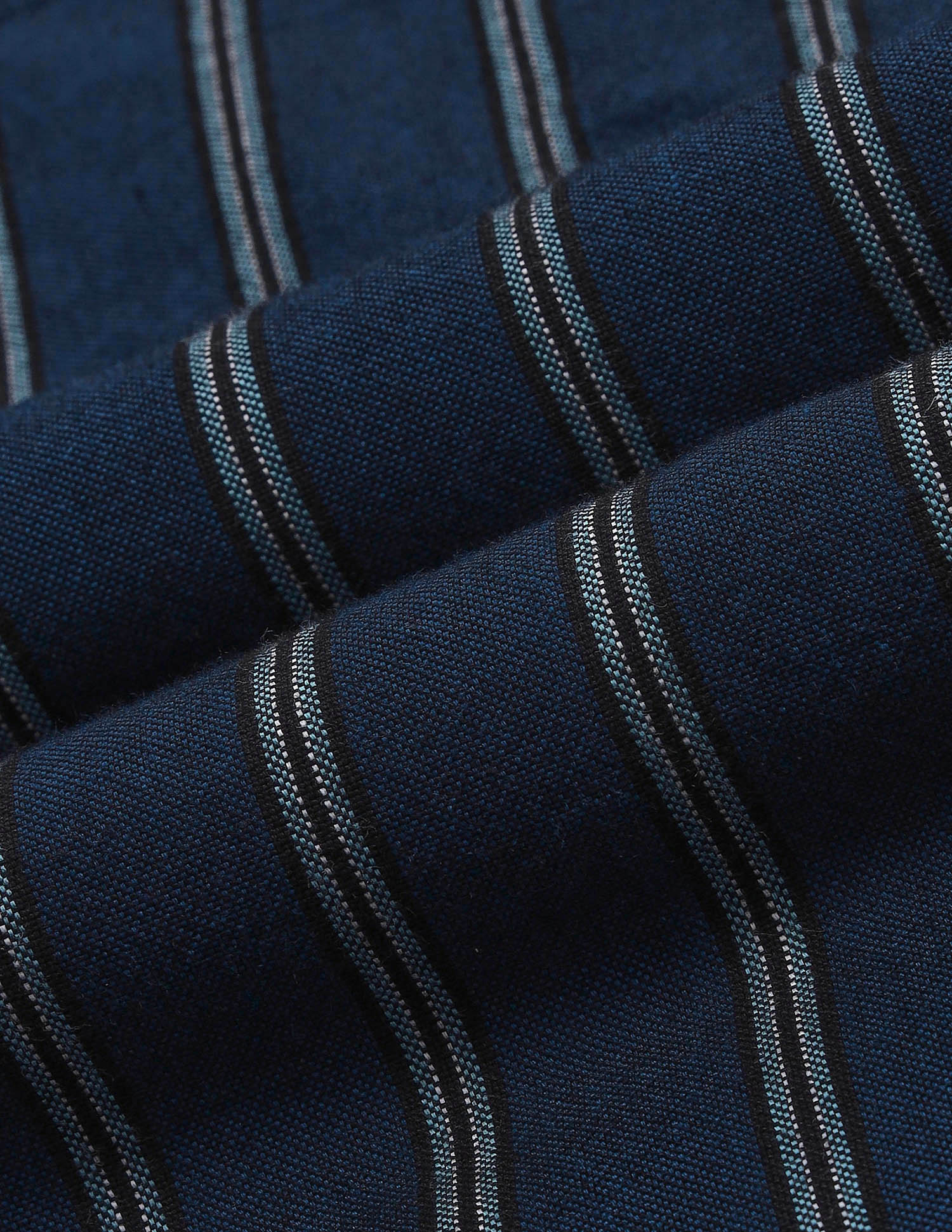 Vertical Striped Tailored Fit Shirt Dark Green - U.S. POLO ASSN. | Large