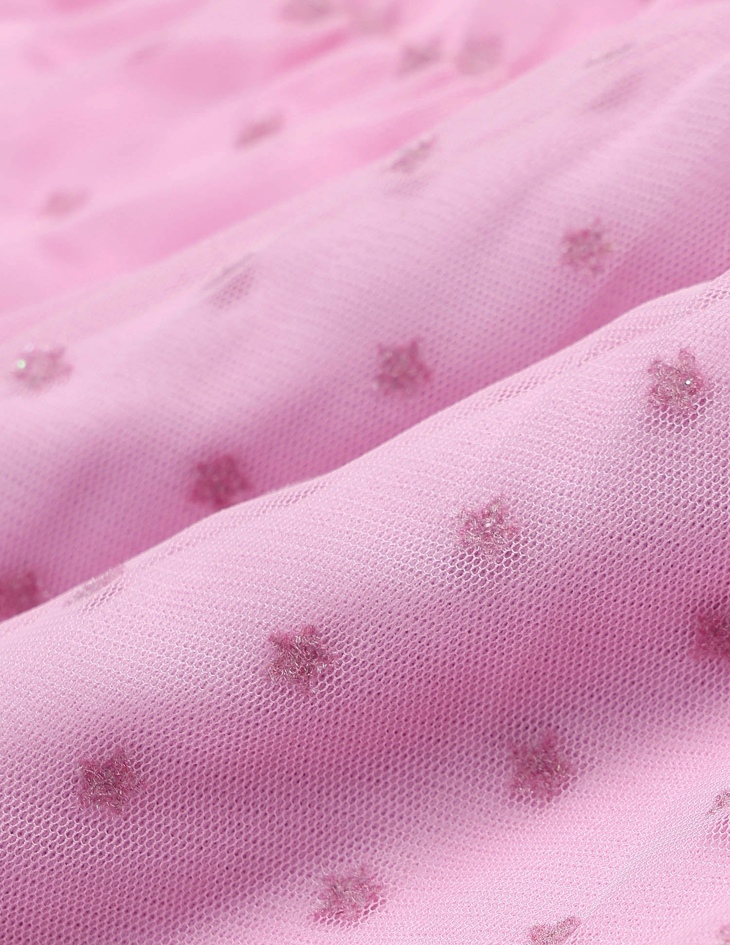 Star Print Tiered Top Light Pink - U.S. POLO ASSN. | Large