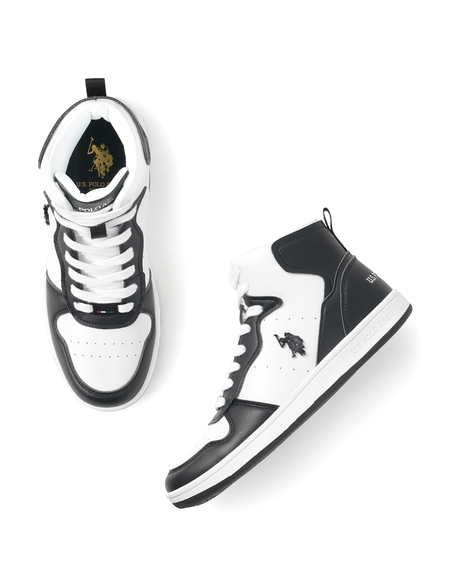 Women Colour Block Rowan Sneakers Black - U.S. Polo Assn. India | Large