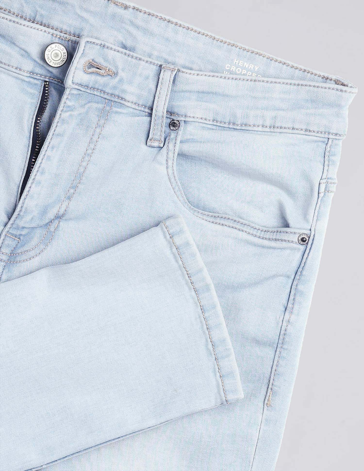 Henry Tapered Fit Blue Jeans Blue - U.S. POLO ASSN. | Large