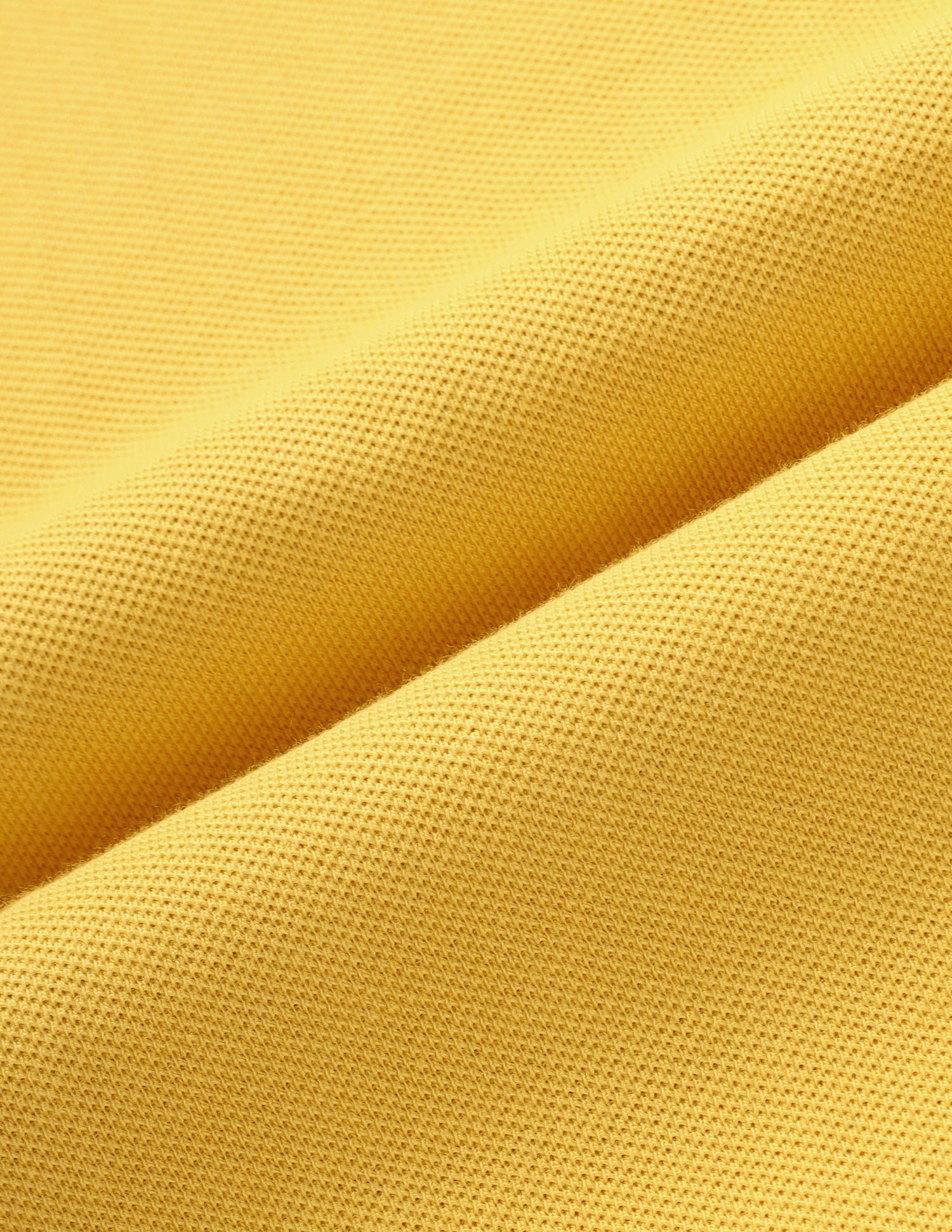 Slim Fit Solid Polo Shirt Yellow - U.S. Polo Assn. India | Large
