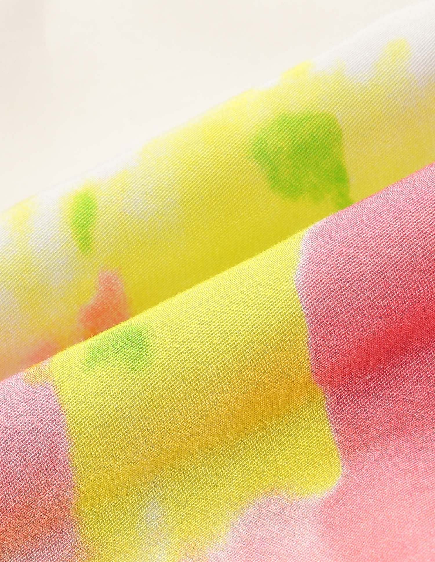 Girls Tie-Dyed Top Off White - U.S. POLO ASSN. | Large