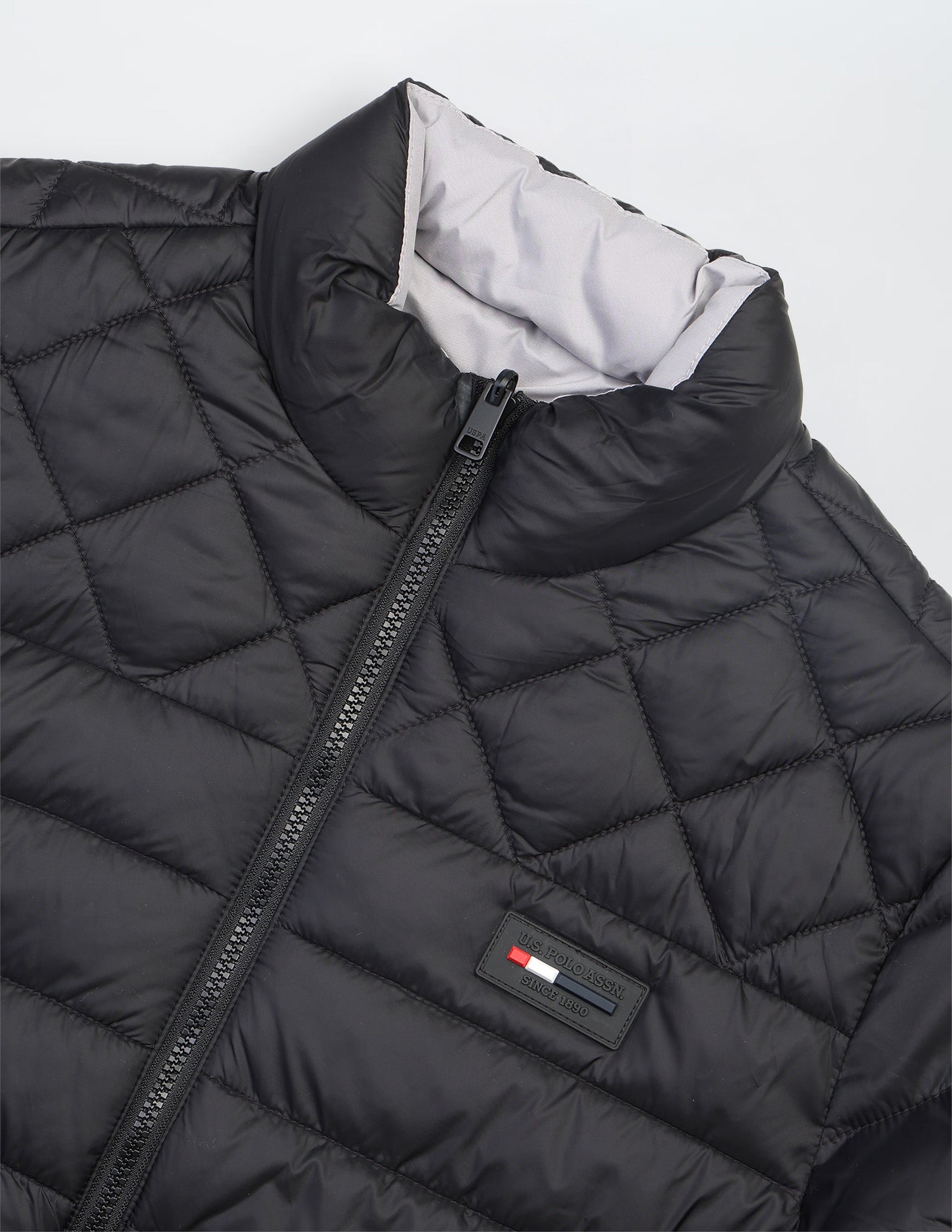 Reversible Puffer Jacket Black - U.S. Polo Assn. India | Large
