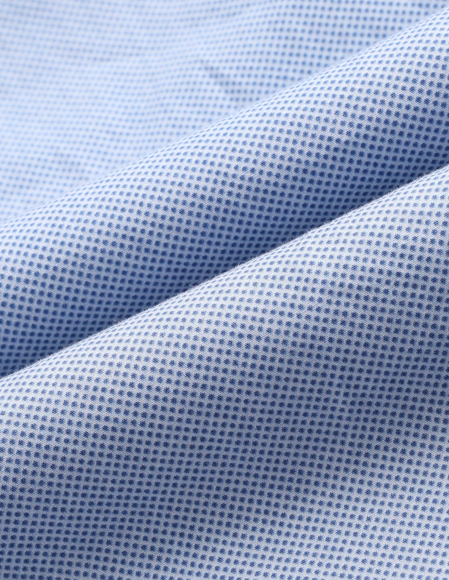 All-Over Micro Printed Poplin Shirt Blue - U.S. Polo Assn. India | Large