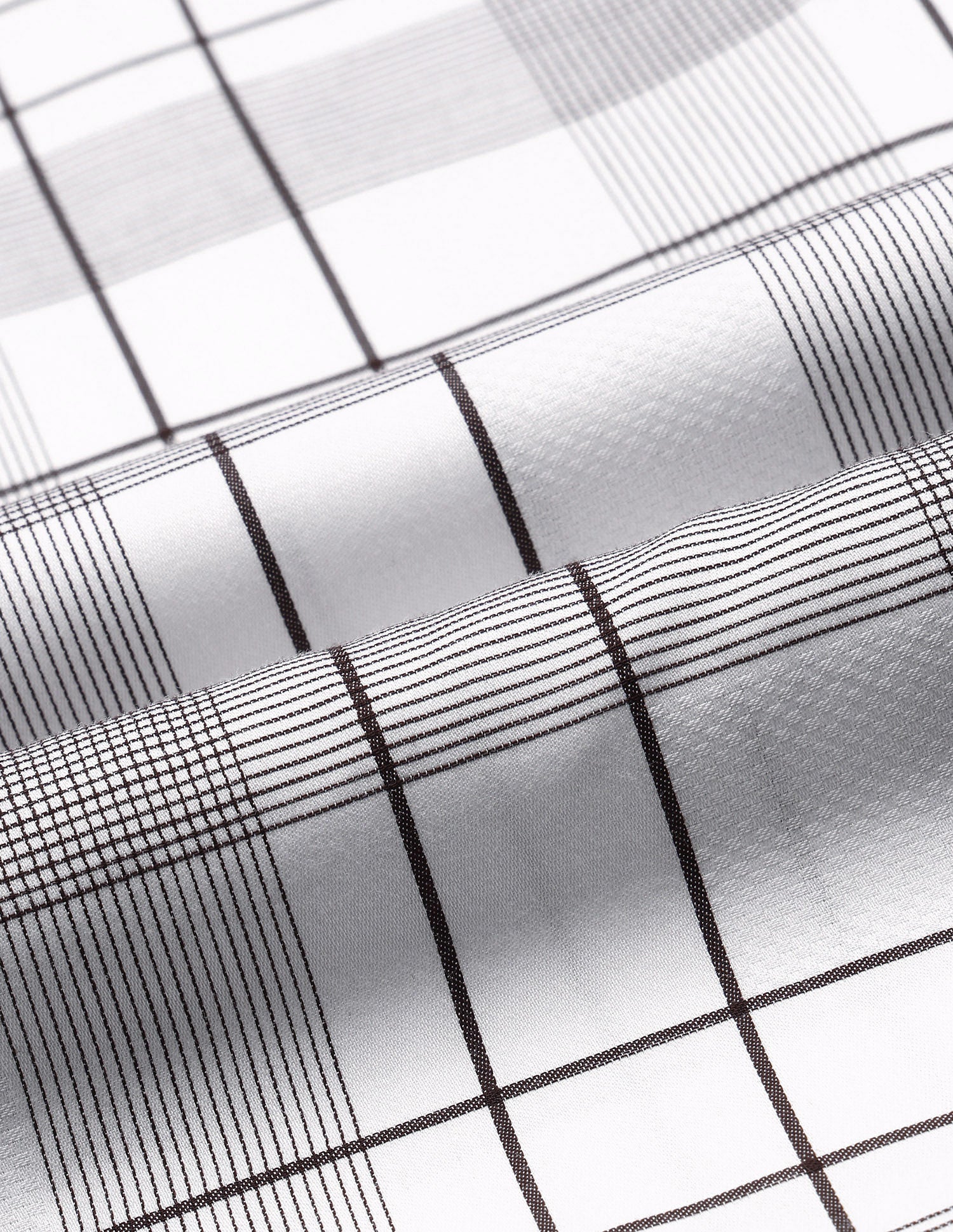 Grid Tattersall Checked Satin Shirt Brown - U.S. Polo Assn. India | Large