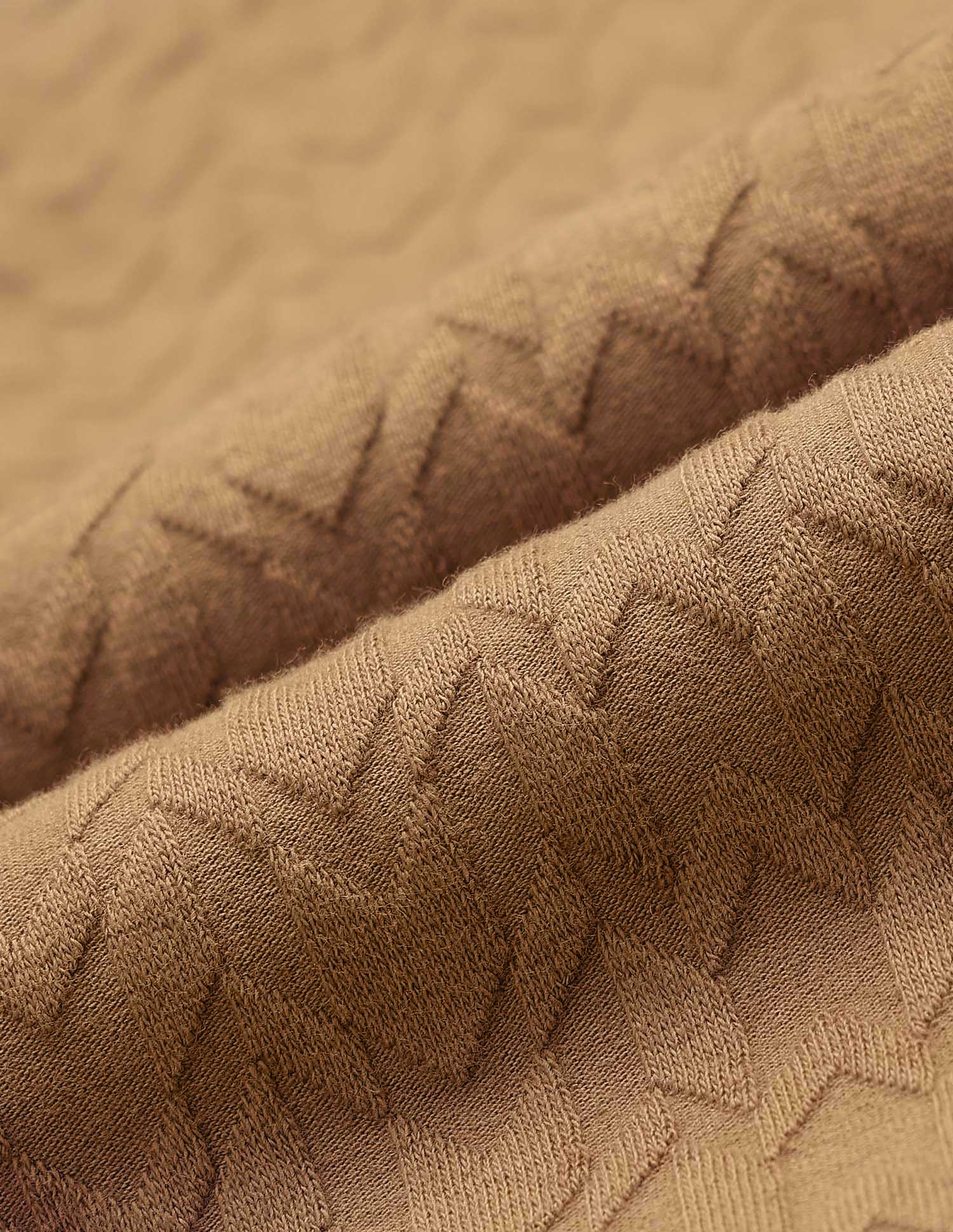 Boys Textured Pure Cotton Polo Shirt Light Brown - U.S. POLO ASSN. | Large