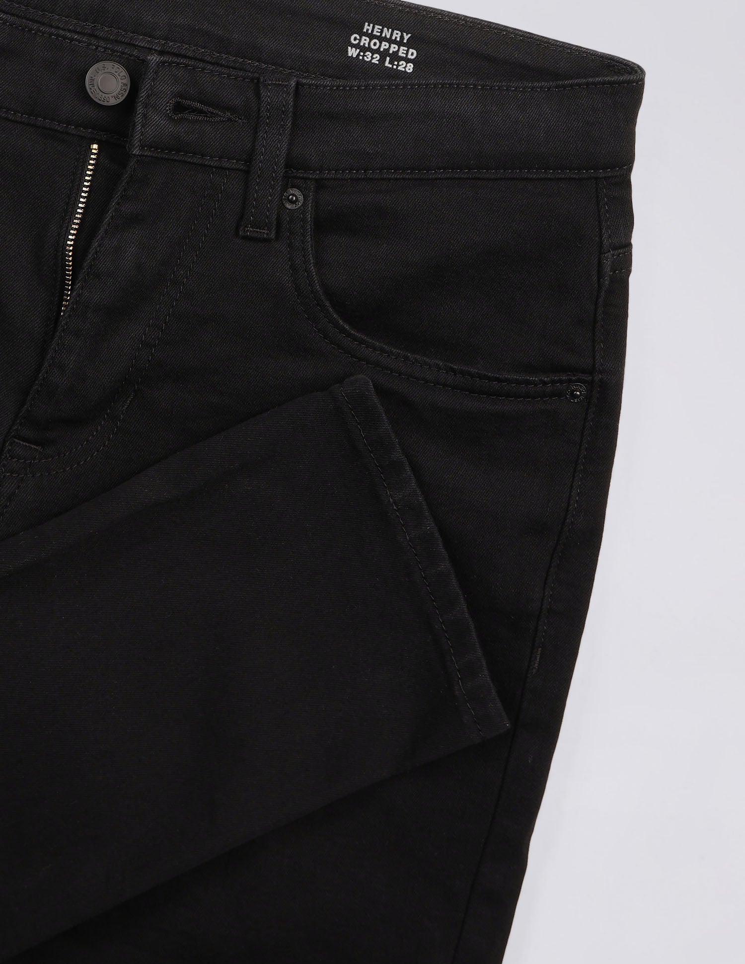 Henry Tapered Fit Black Jeans Black - U.S. POLO ASSN. | Large